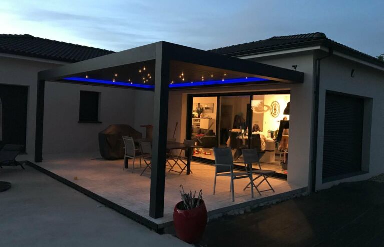 Pergola bioclimatique